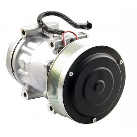 Aftermarket 8886993463A Sanden SD7H15 Compressor, w 8 Groove Clutch Fits Case 8886993463A-HYC_3